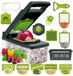 16-in-1 multifunction vegetable cutter slicer chopper for kitchen food prep – Teesta Mart