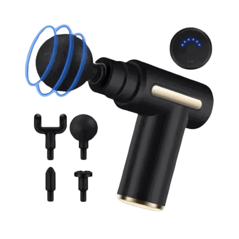Mini Massage Gun for Deep Tissue Muscle Relaxation – Portable Therapy Massager by Teesta Mart Bangladesh