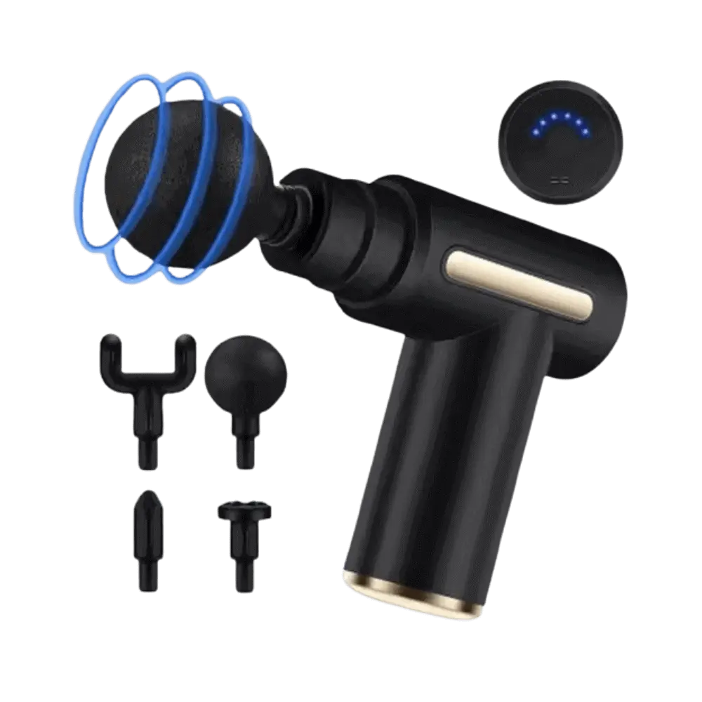 Mini Massage Gun for Deep Tissue Muscle Relaxation – Portable Therapy Massager by Teesta Mart Bangladesh